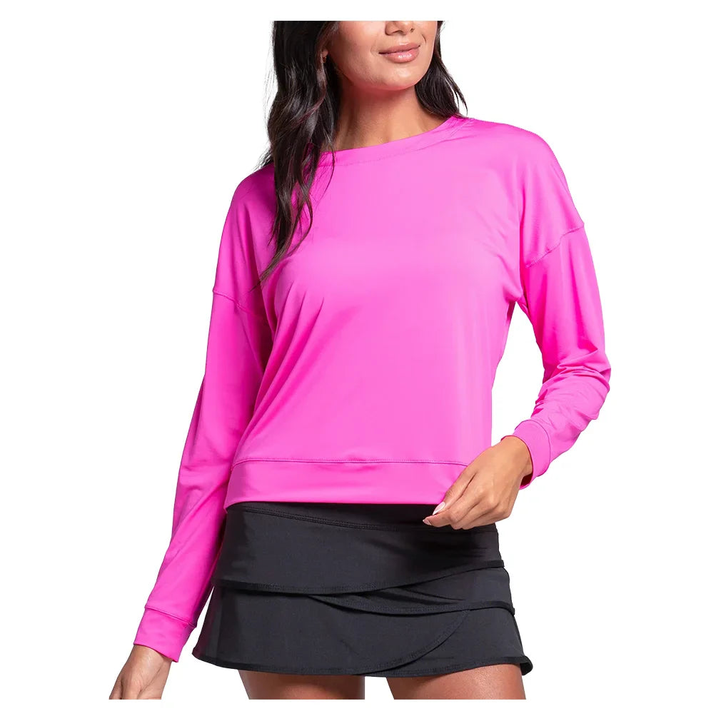Women's Hype Long Sleeve Top Mulberry