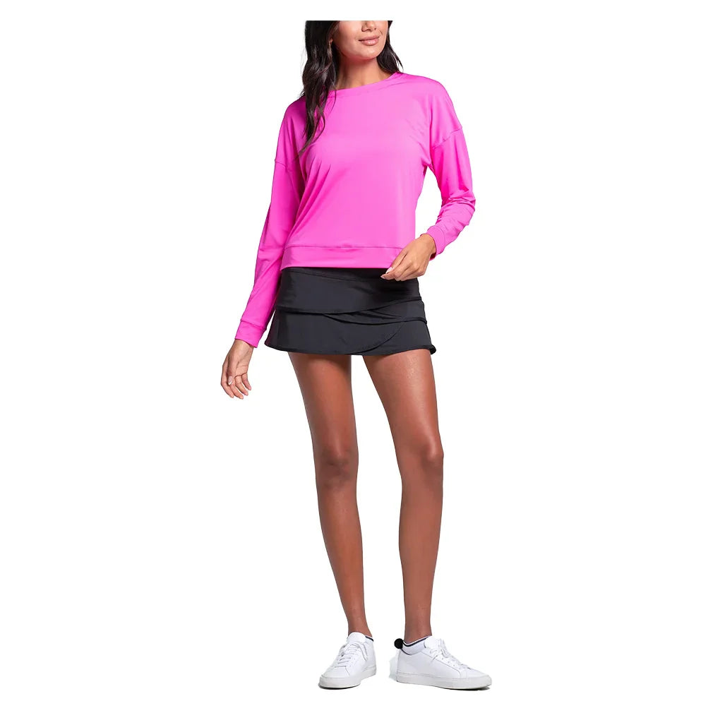 Women's Hype Long Sleeve Top Mulberry