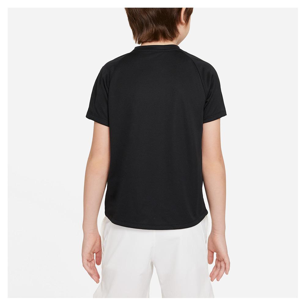 Boys' Court Dri-FIT Victory Short Sleeve Tennis Top