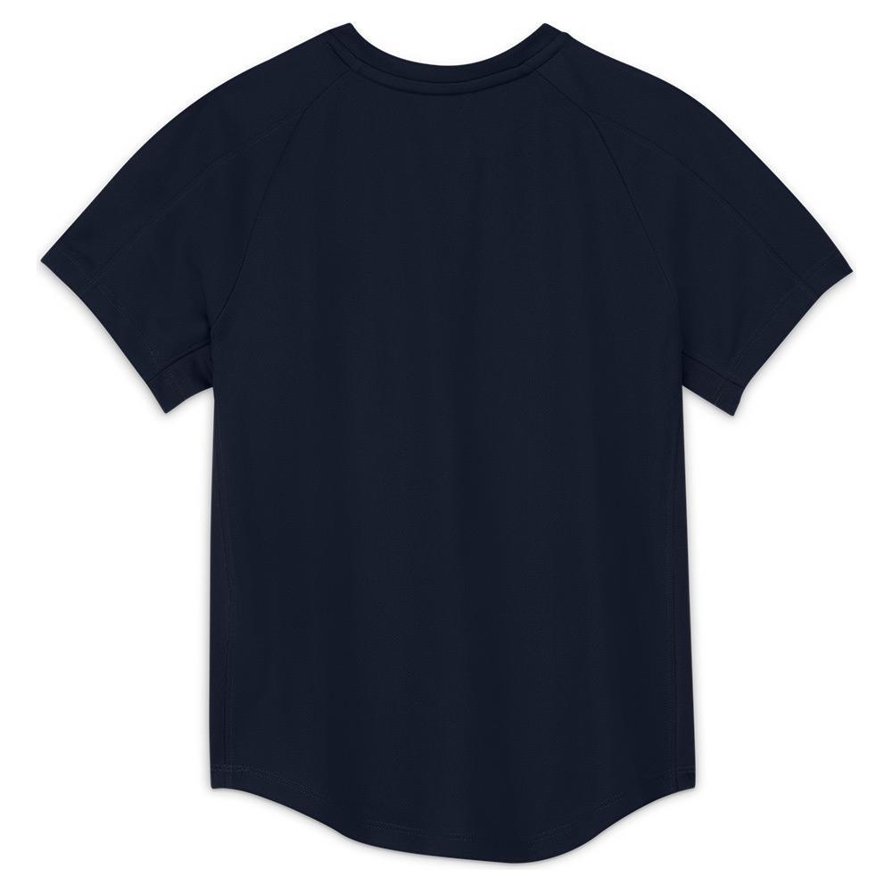 Boys' Court Dri-FIT Victory Short Sleeve Tennis Top