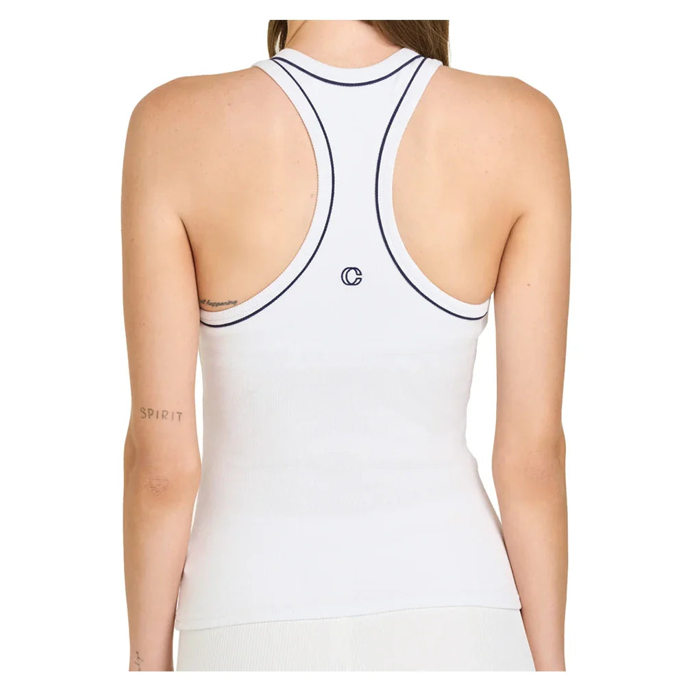 Women's Racerback Tank White