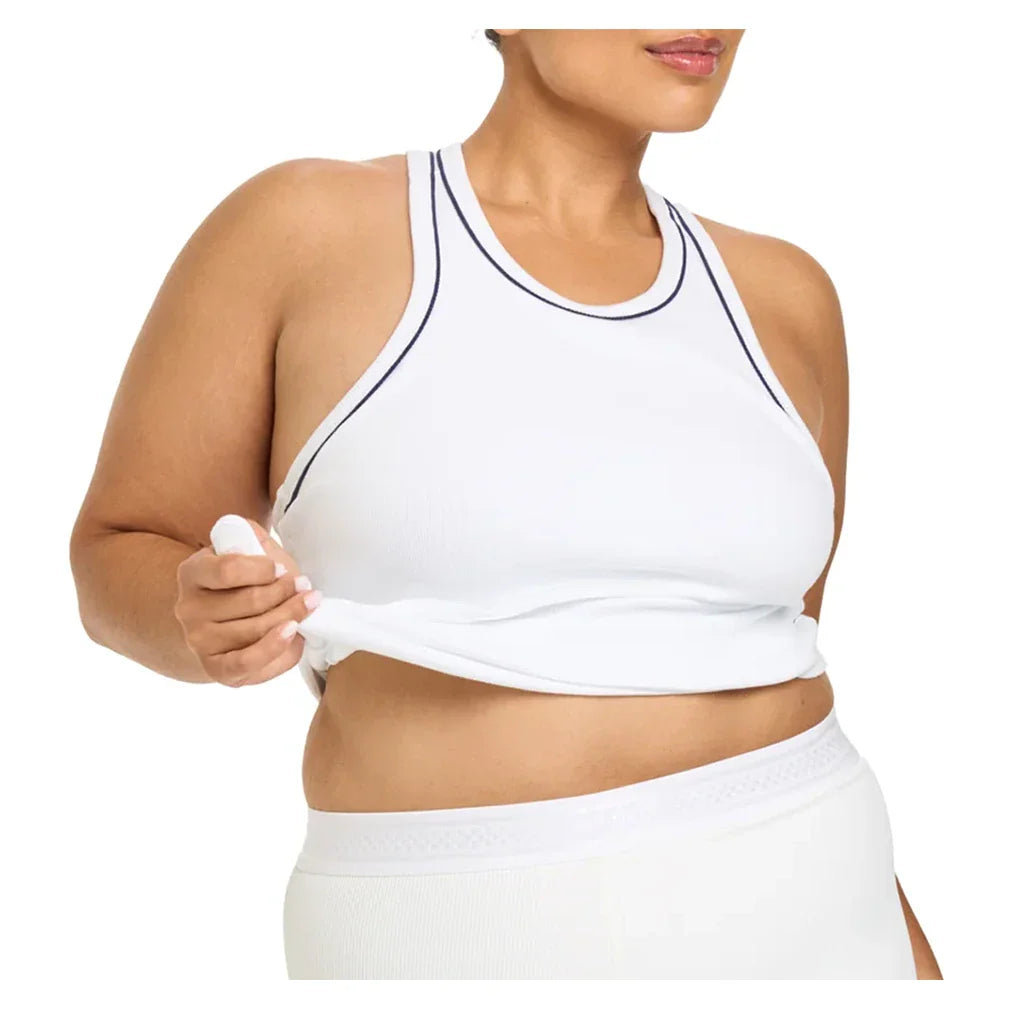 Women's Racerback Tank White