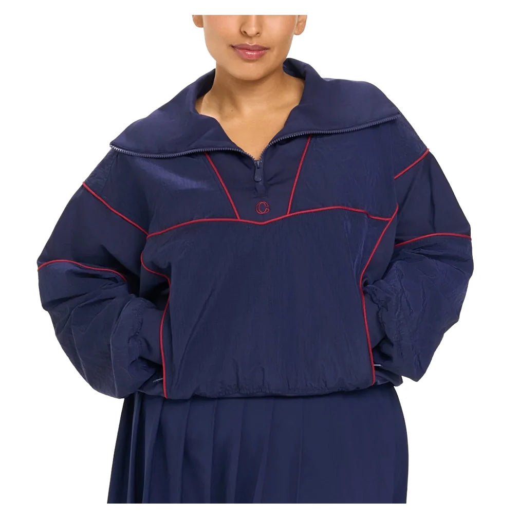 Women's Tiebreaker Windbreaker Navy