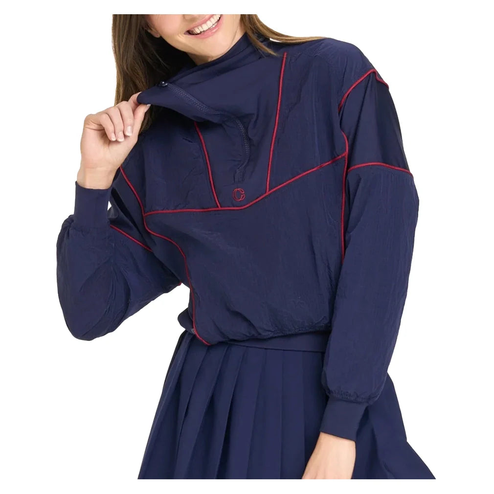 Women's Tiebreaker Windbreaker Navy