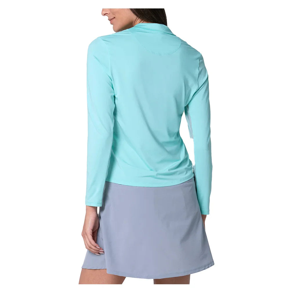 Women's Free Play Zip Long Sleeve Top Capri