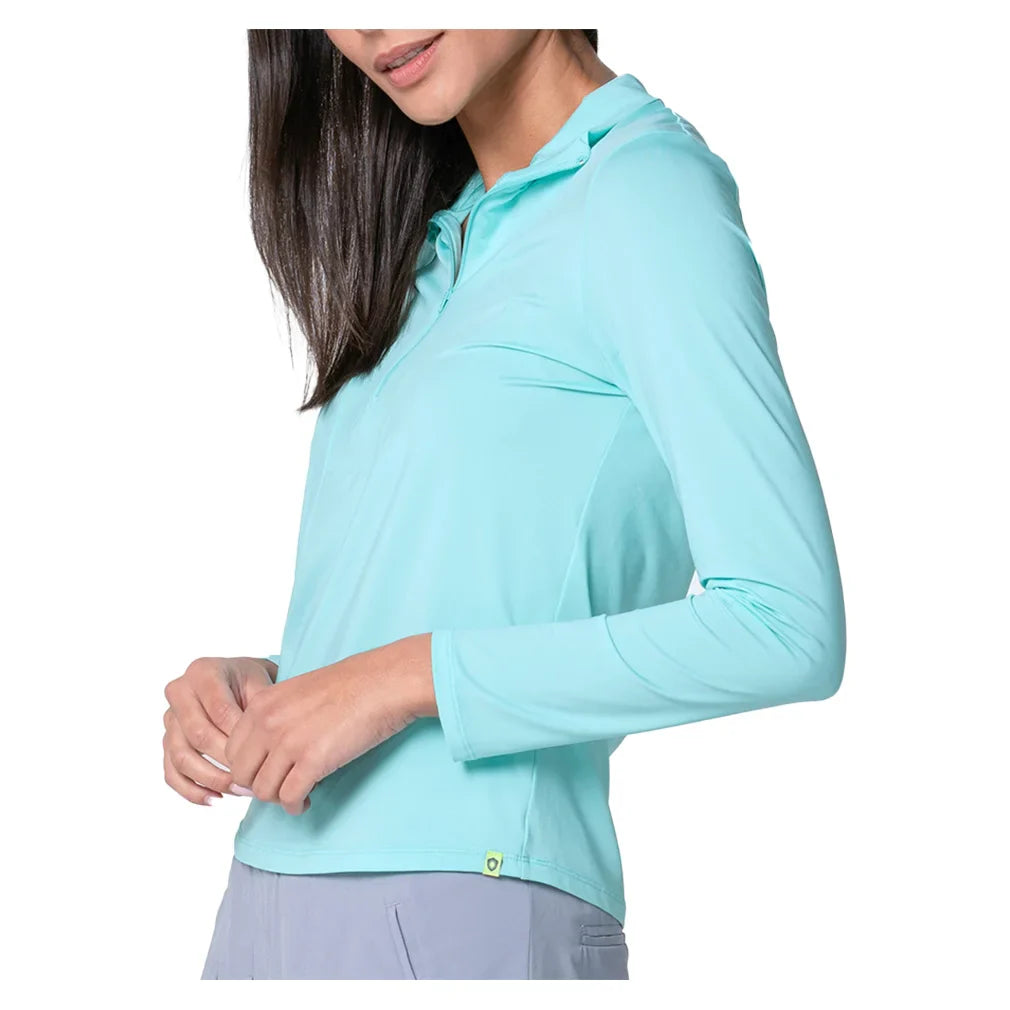 Women's Free Play Zip Long Sleeve Top Capri