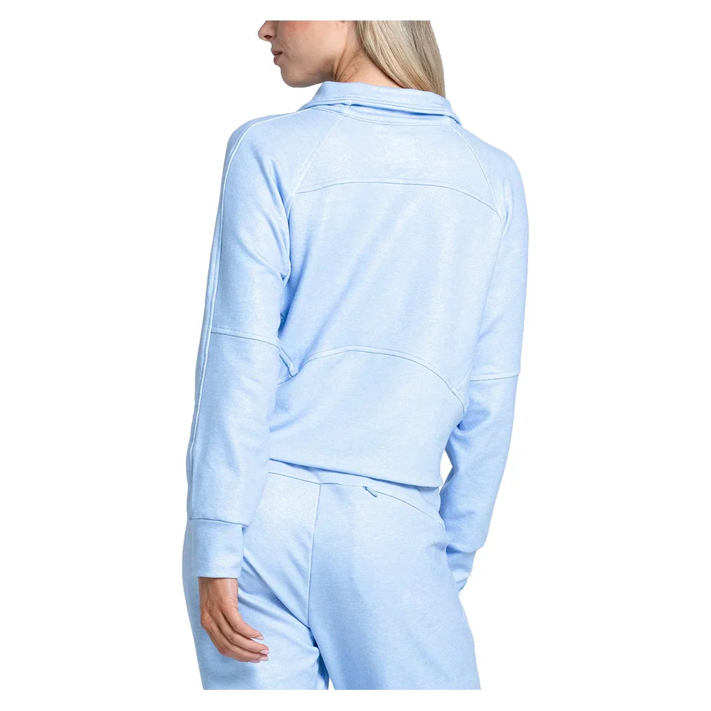 Women's Renew Heather 1/4 Zip Long Sleeve Top