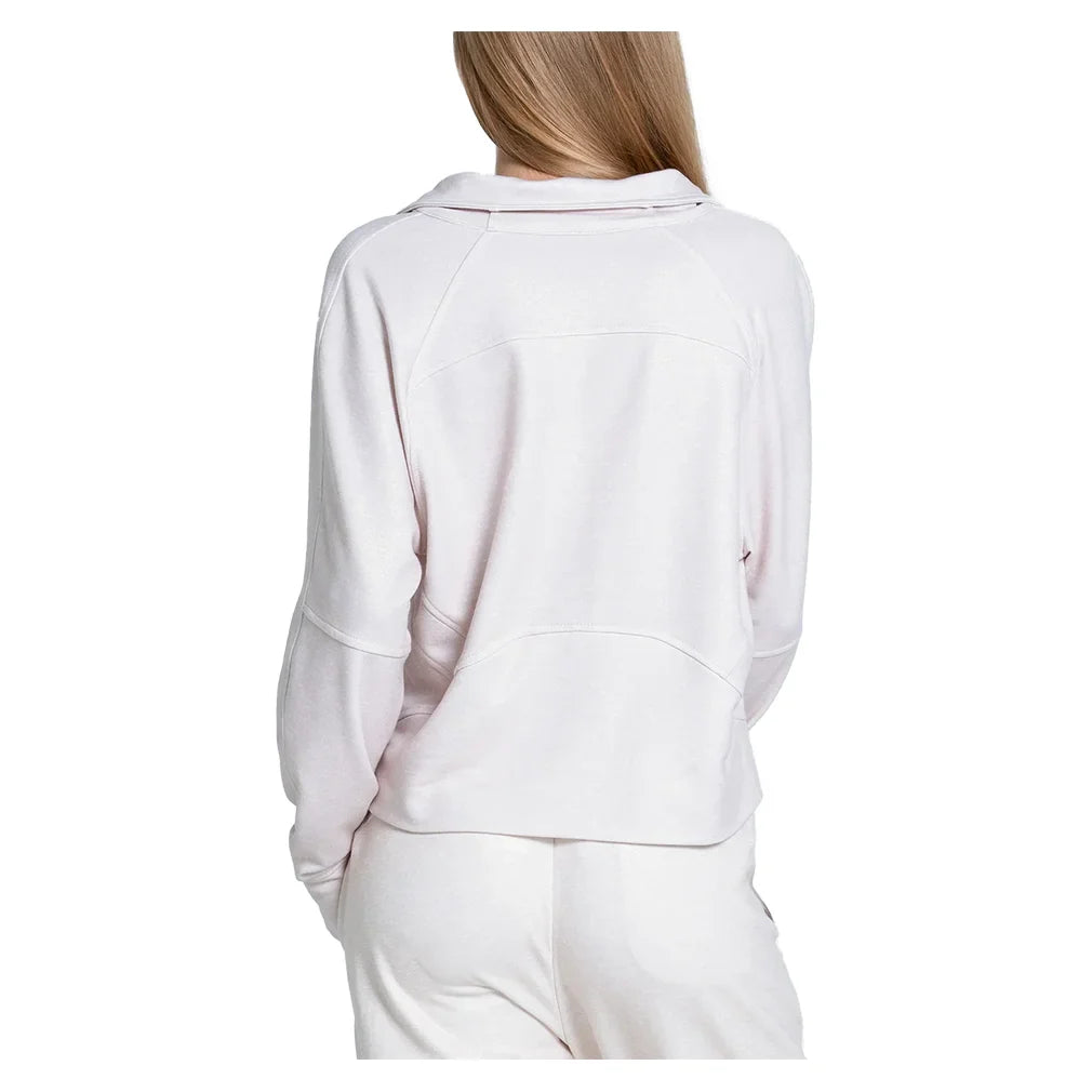 Women's Renew Heather 1/4 Zip Long Sleeve Top