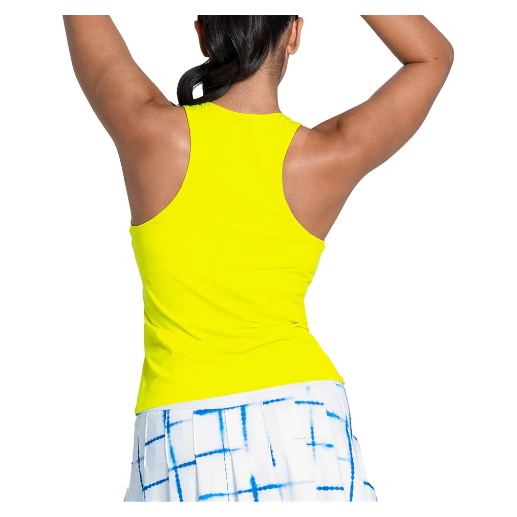 Women's Club House Tank with Bra Yellow