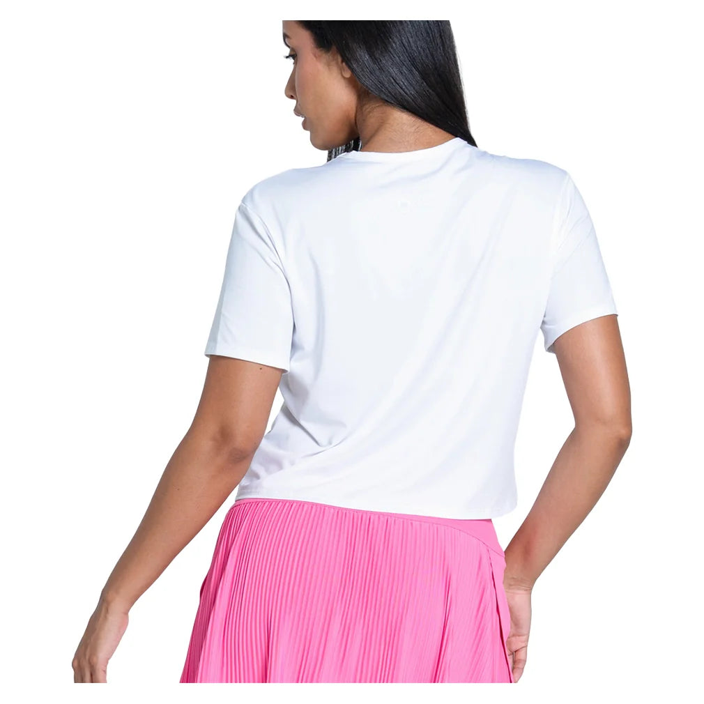 Women's LUV Power Box Court Top Black
