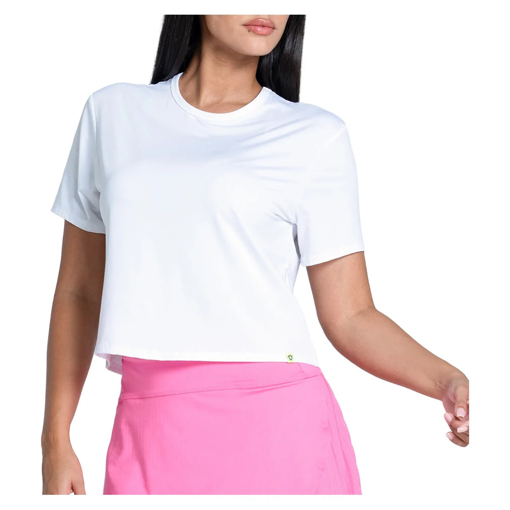 Women's LUV Power Box Court Top Black