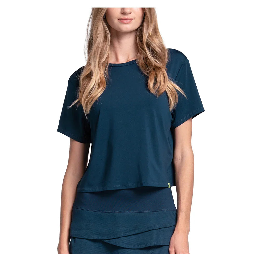 Women's LUV Power Box Top Midnight