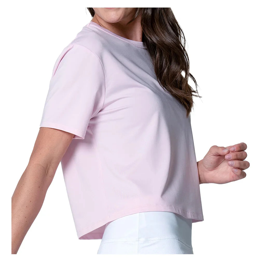 Women's Powerbox Tee Pink Sand