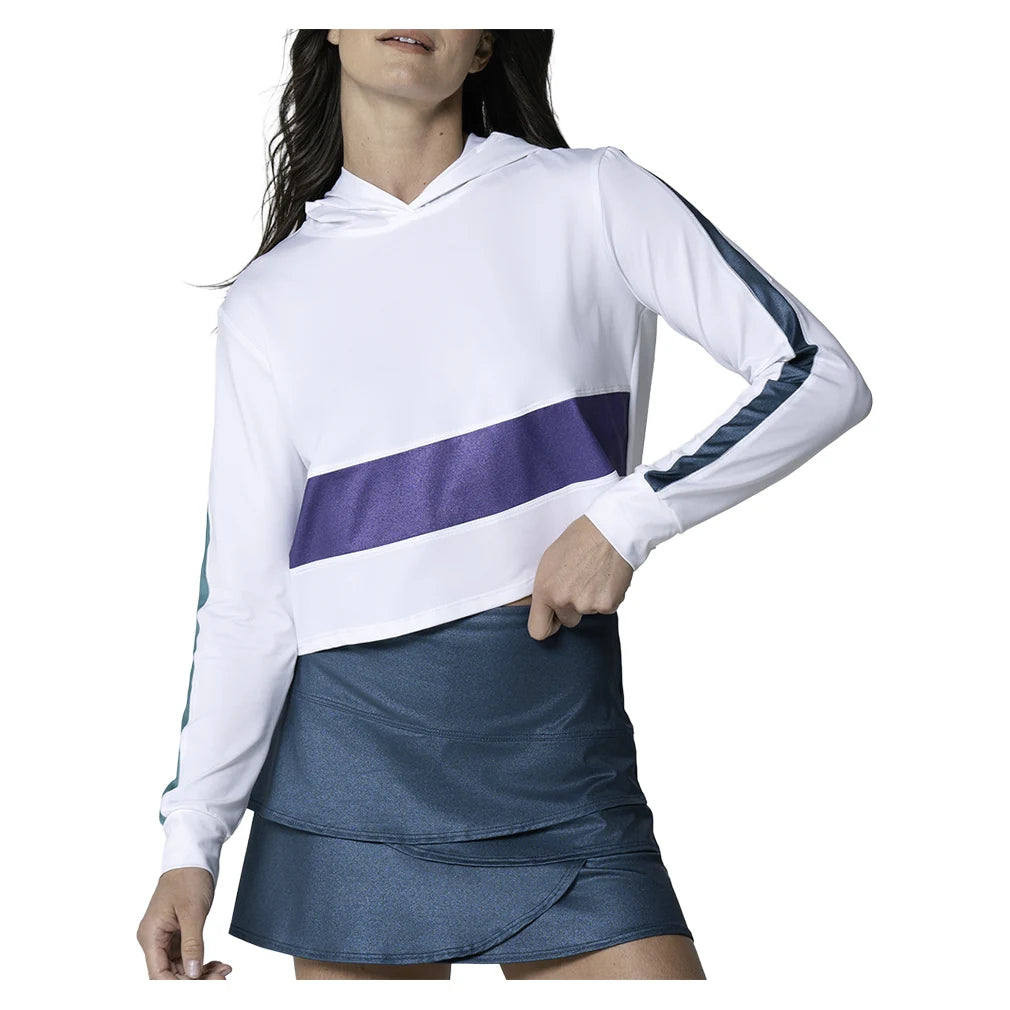 Women's All That Shimmers Hoodie White
