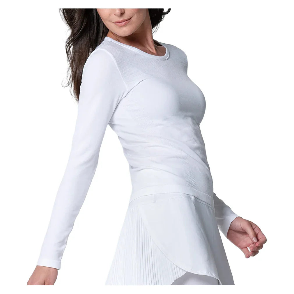 Women`s Seamless Long Sleeve Court Top