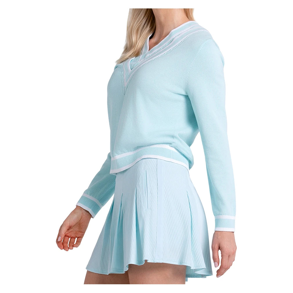 Women's Victory V-Neck Sweater Wave