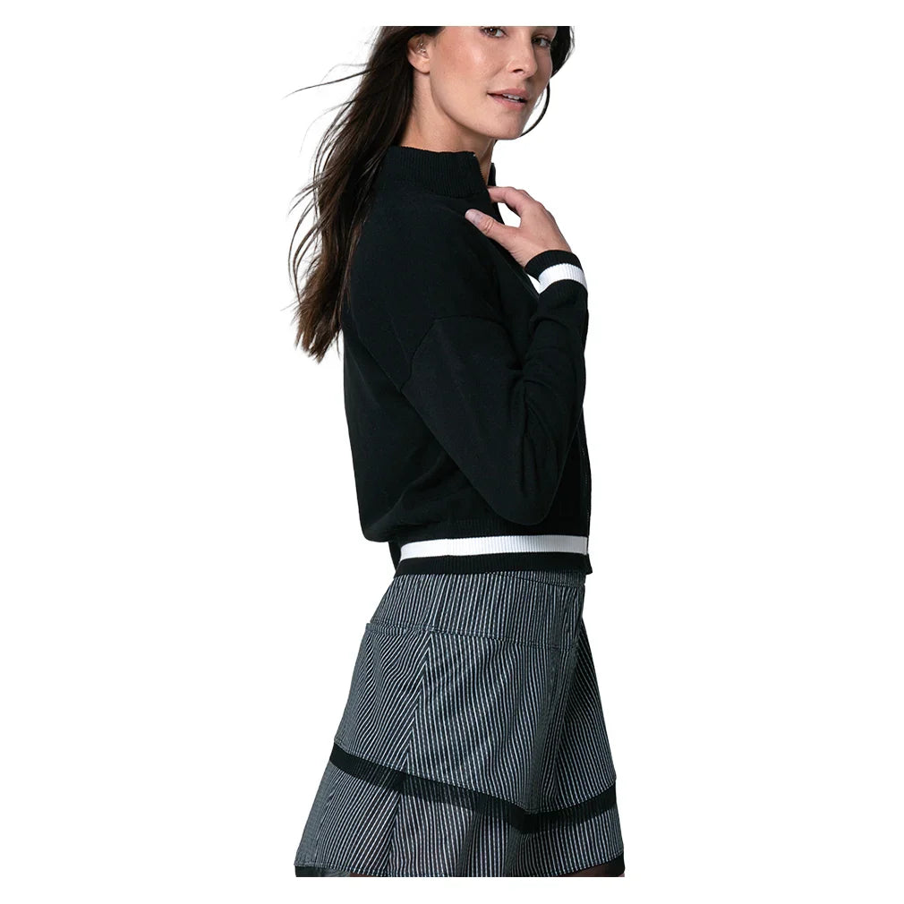 Women`s Rally Mock Neck Cardigan