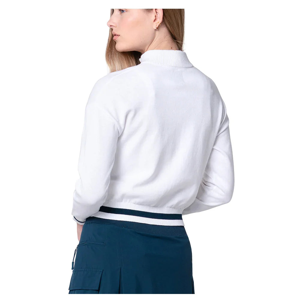 Women`s Rally Mock Neck Cardigan