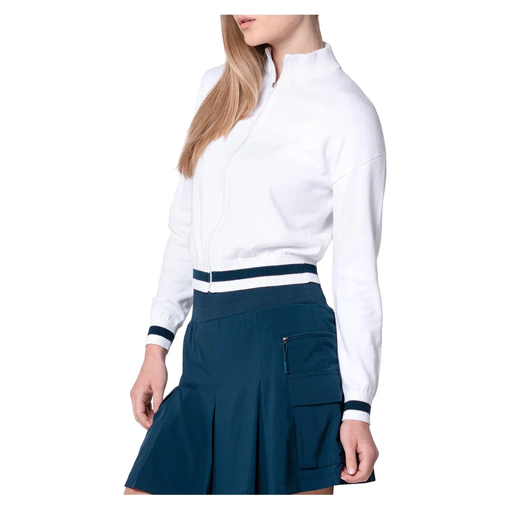 Women`s Rally Mock Neck Cardigan