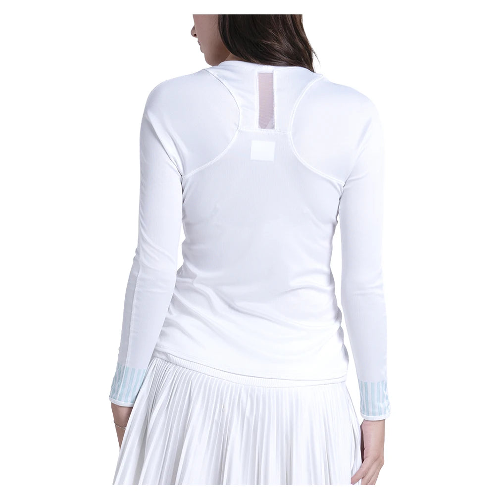 Women's Riviera Club Long Sleeve Top White