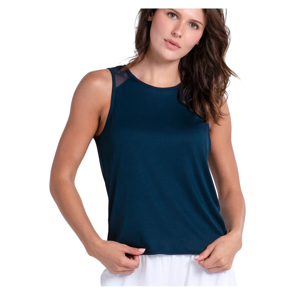 Women's Twist Back Rib Tank