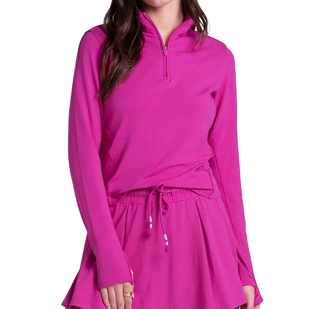 Women's Pima Heritage 1/4 Zip Top