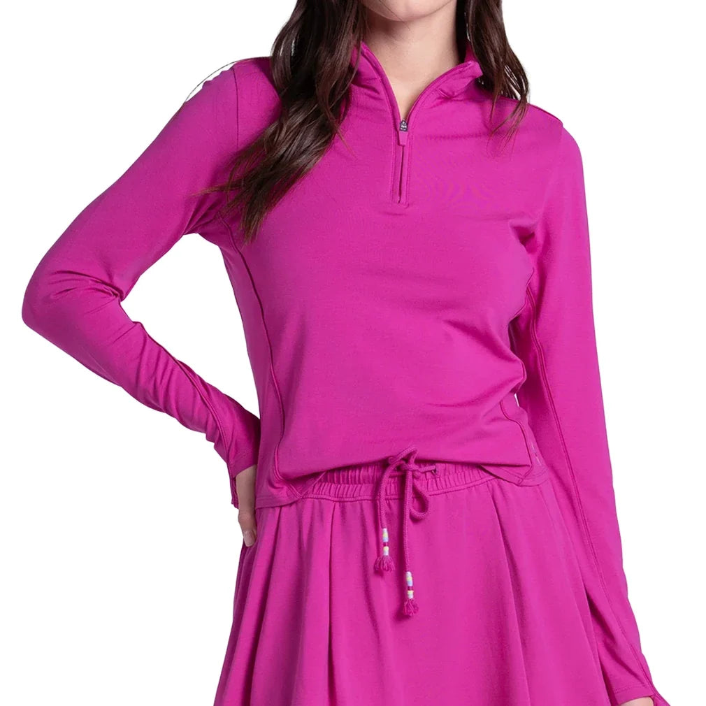 Women's Pima Heritage 1/4 Zip Top