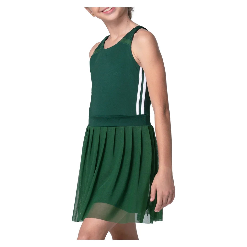 Girls' Level Up Dress Team Green, Lucky In Love, Pickleball Express, D20-300-2