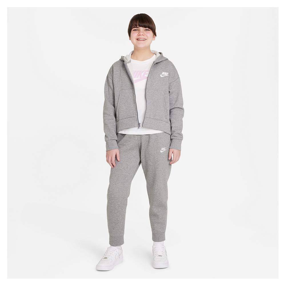 Girls' Sportswear Club Fleece Full-Zip Hoodie