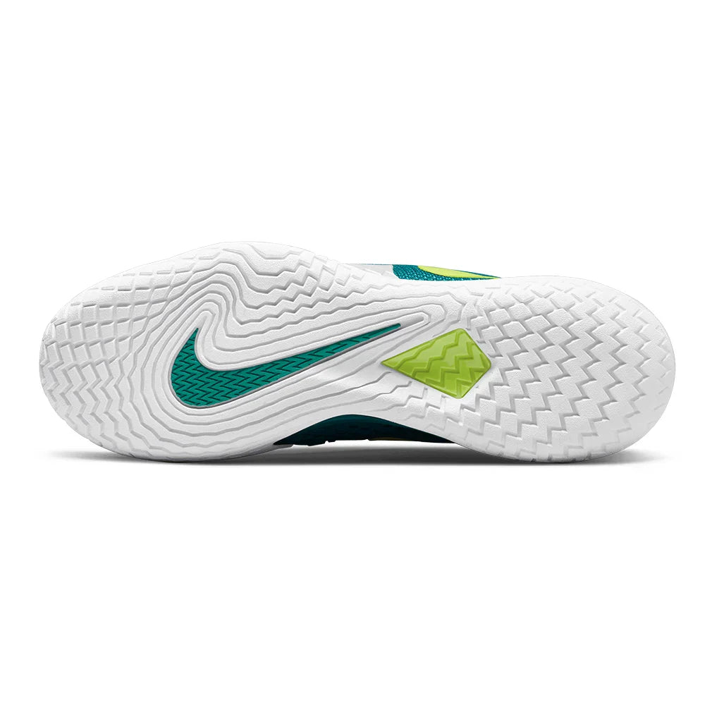 Men's Rafa Zoom Vapor Cage 4 Court Shoes Bright Spruce and Atomic Green
