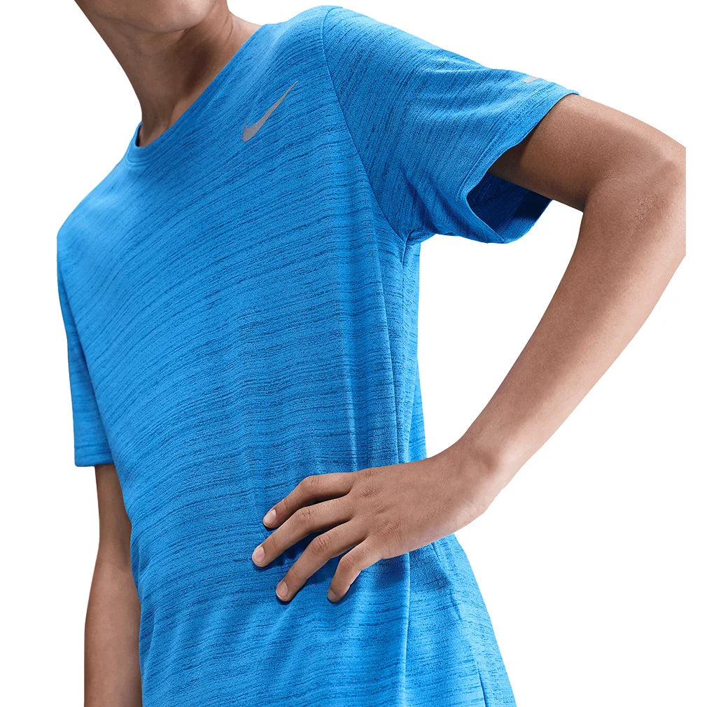 Boys' Dri-FIT Miler Short Sleeve Training Top