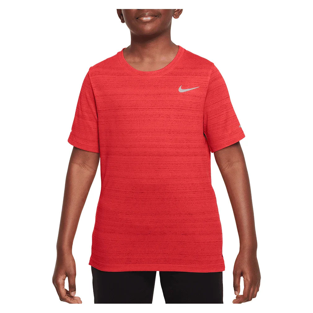 Boys' Dri-FIT Miler Short Sleeve Training Top