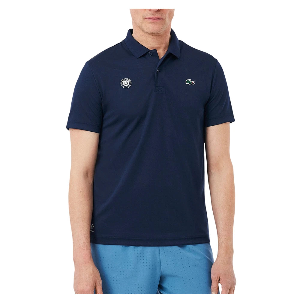 Men's Roland Garros Daniil Medvedev Polo Navy