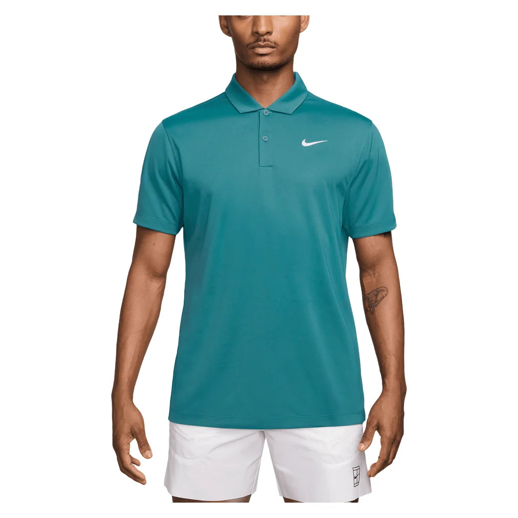 Men's Court Dri-FIT Solid Polo, Nike, 300 Energy/White, Pickleball Express, DH0857-H26-300-ENERGY-WHITE-1