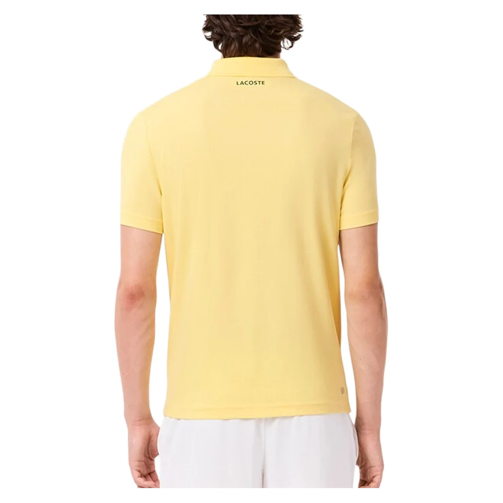 Men`s Grigor Dimitrov On Court Players Polo Yellow
