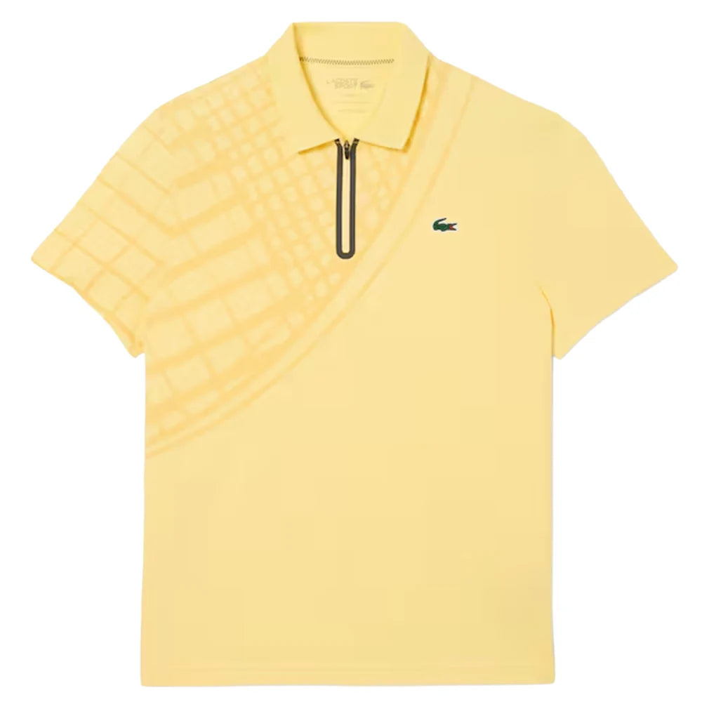 Men`s Grigor Dimitrov On Court Players Polo Yellow