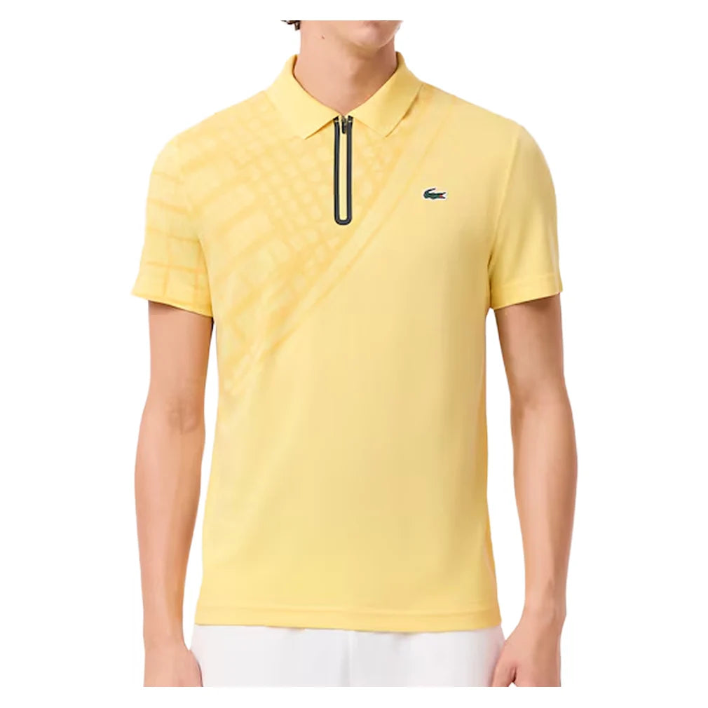 Men`s Grigor Dimitrov On Court Players Polo Yellow
