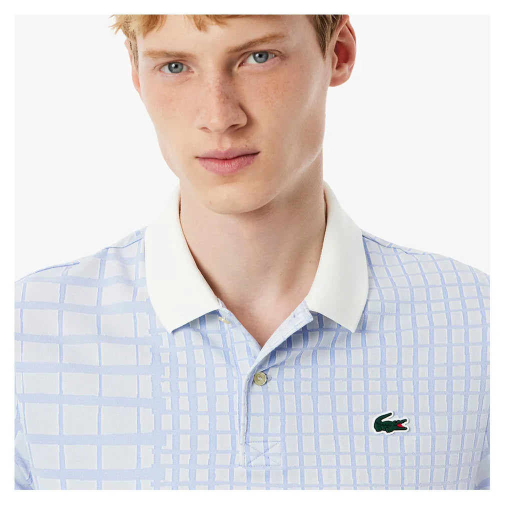 Men's Danill Medvedev Polo Lapland and Delphinium