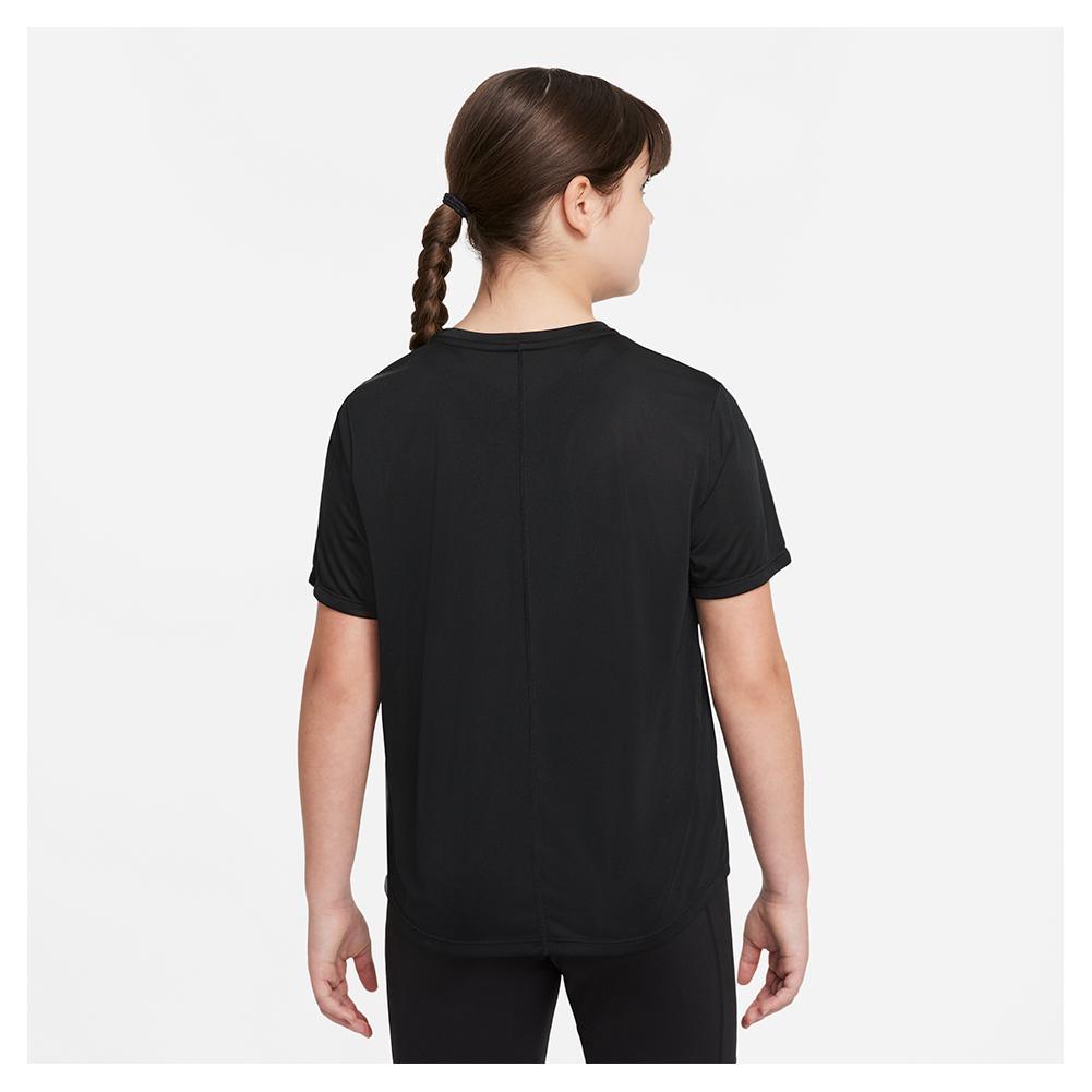 Girls' Dri-FIT One Short-Sleeve Top (Extended Size)