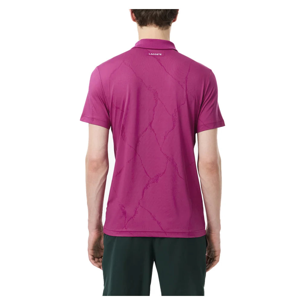 Men's Players Polo, Lacoste, Pickleball Express, DH6745-F26-4