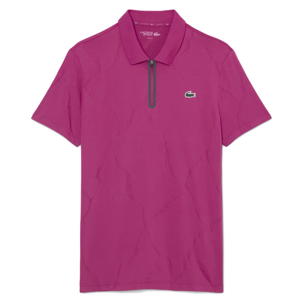 Men's Players Polo, Lacoste, Pickleball Express, DH6745-F26-5