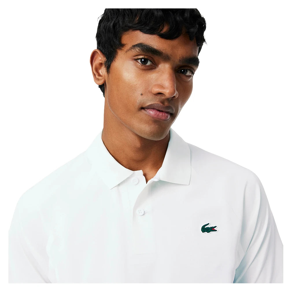 Men's Novak Djokovic On-Court Polo White