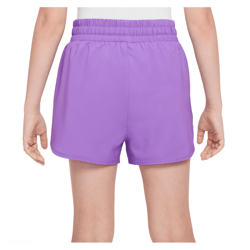 Girls Dri-FIT High-Waisted Woven Training Shorts