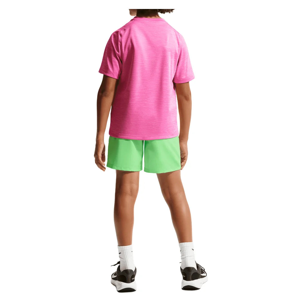 Boys' Dri-Fit Woven Shorts Illusion Green and White, Nike, Pickleball Express, DX5382-336H26-3