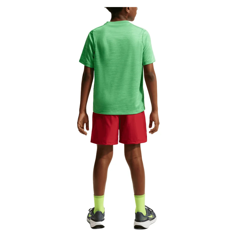 Boys' Dri-Fit Woven Shorts Tough Red and White, Nike, Pickleball Express, DX5382-608H26-4