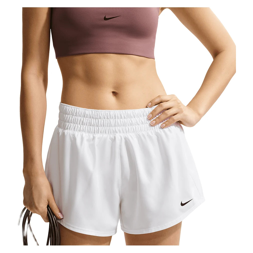 Women's One Dri-FIT Mid-Rise 3 Inch Shorts
