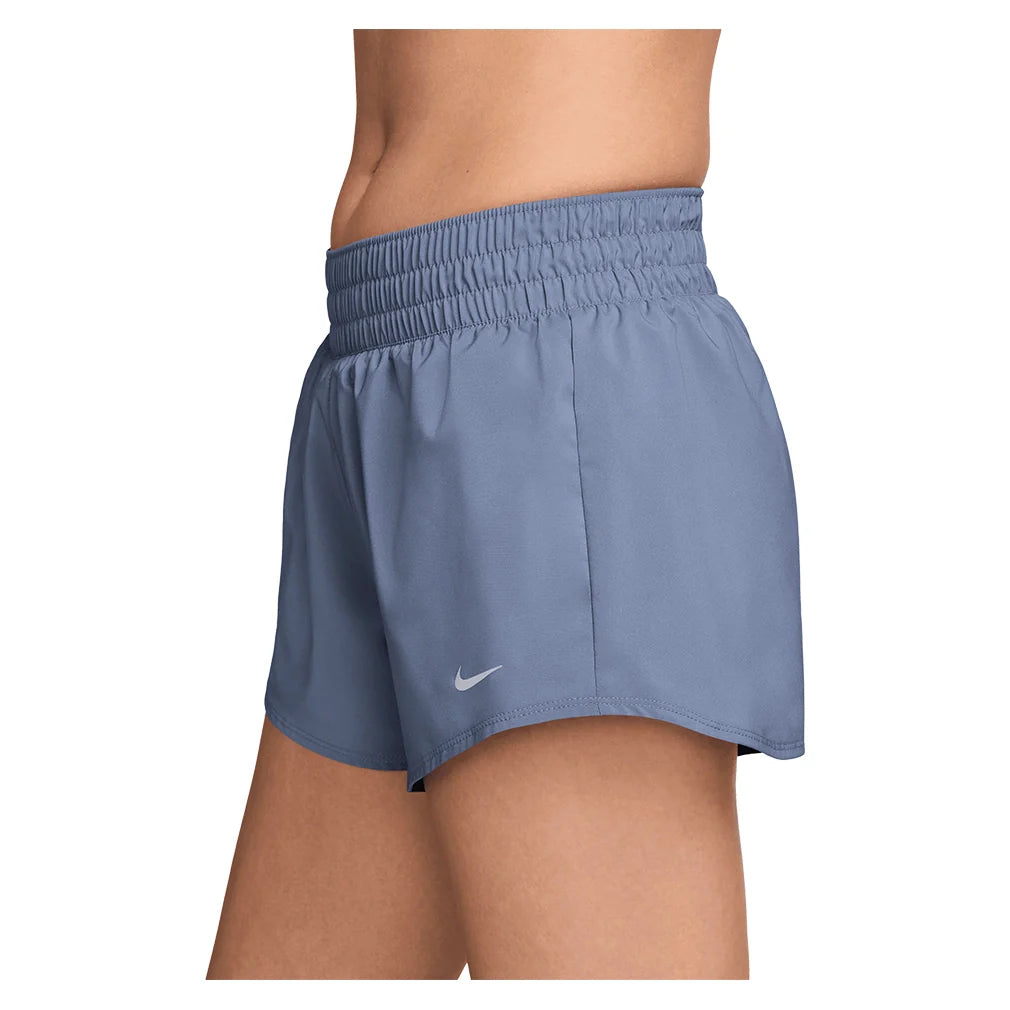 Women's One Dri-FIT Mid-Rise 3 Inch Brief-Lined Shorts