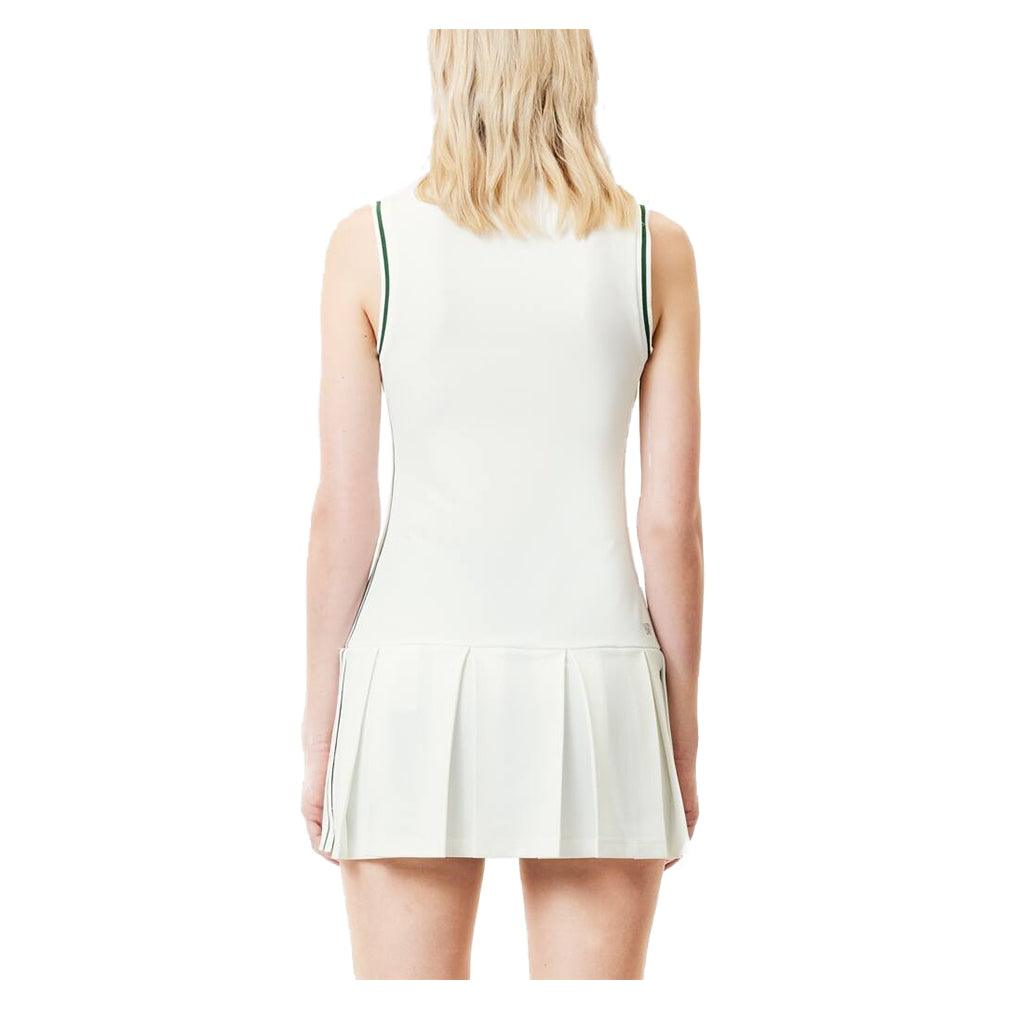 Women's Dress with Removable Pique Shorts White and Sinople