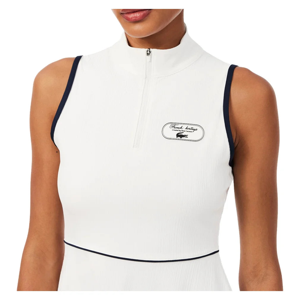 Women's Heritage Dress, Lacoste, Pickleball Express, EF6799-F26-1