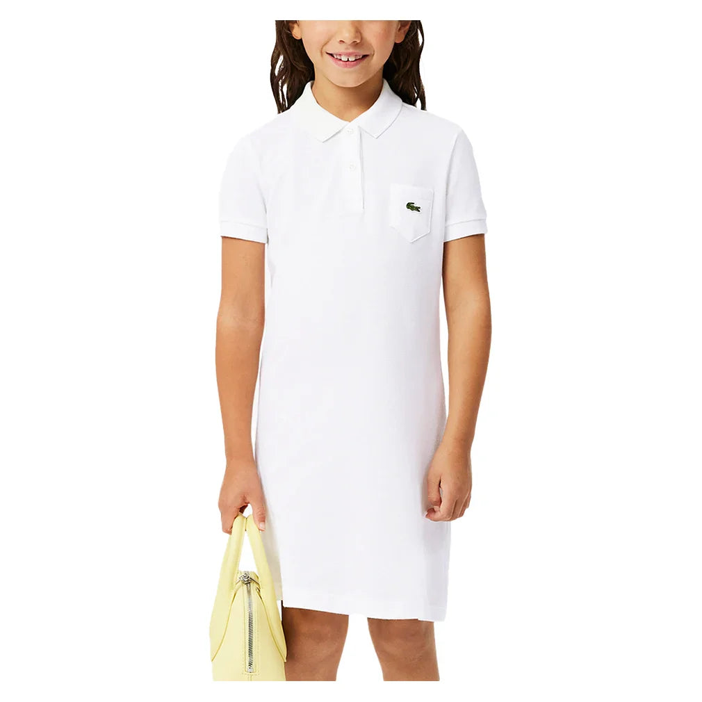 Girls' Polo Style Cotton Dress